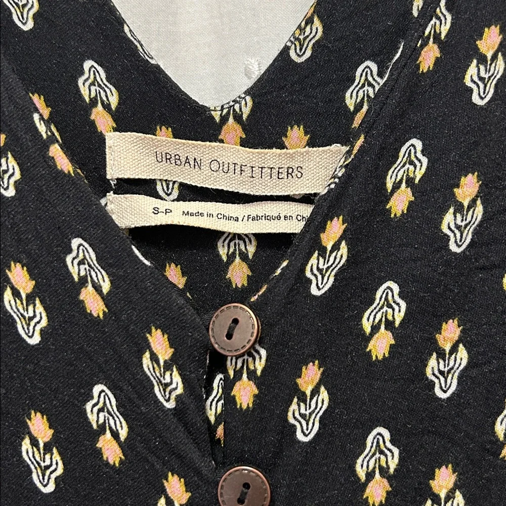 Urban Outfitters Malena Feminine Flare Low Cut Midi Dress - Picture 2 of 15